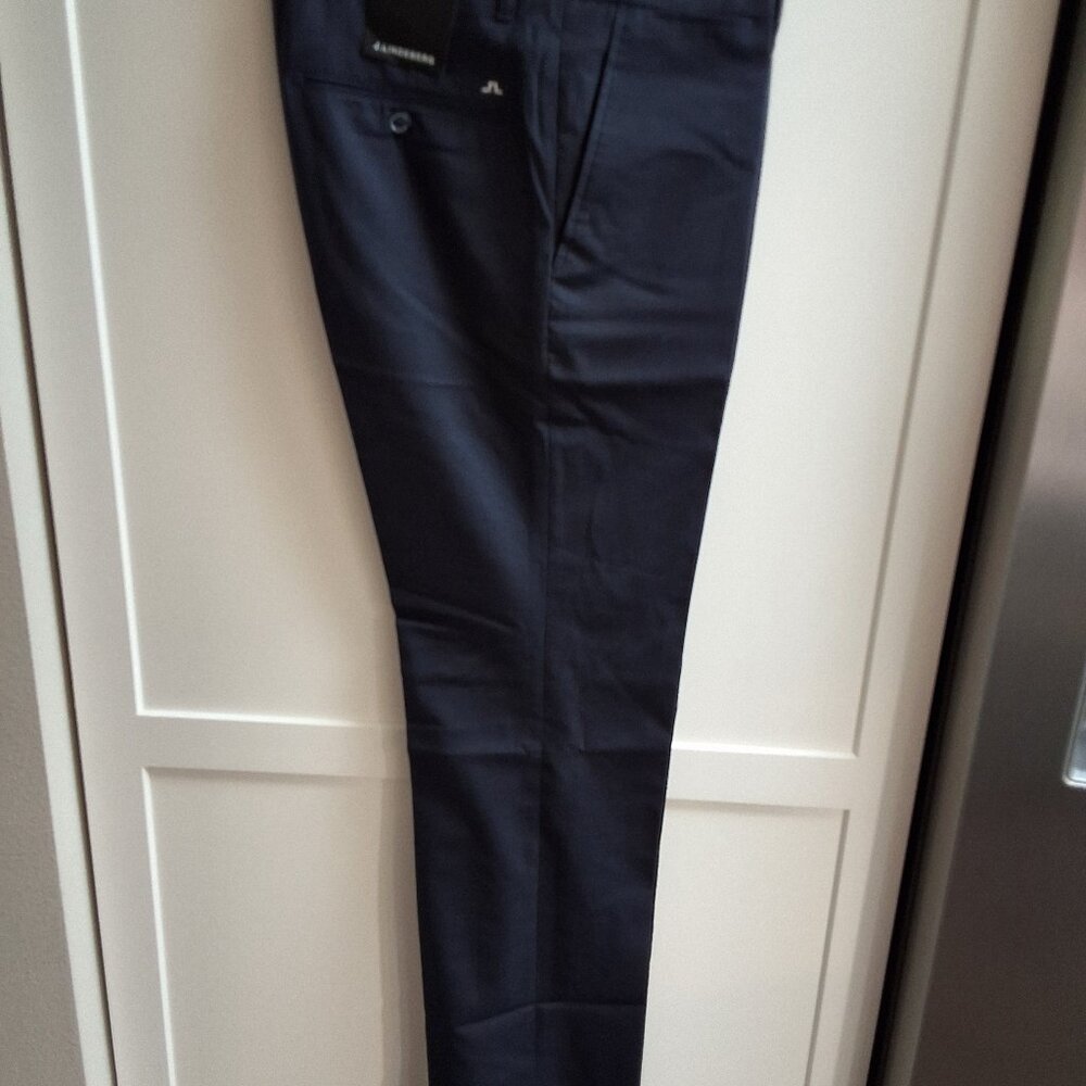 J Lindeberg Men's Slim Stretch Wool Pants